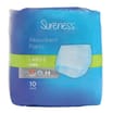 Sureness Absorbent Pants 10s Large x4