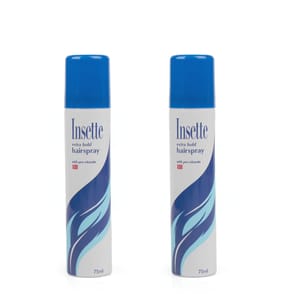 Insette Extra Hold Hairspray 75ml x2