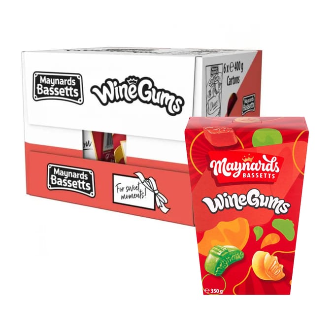 Maynards Wine Gums 350g x6