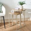 Home Collections Oak Effect Nesting Tables