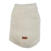  My Pets Teddy Fleece Cream Dog Coat