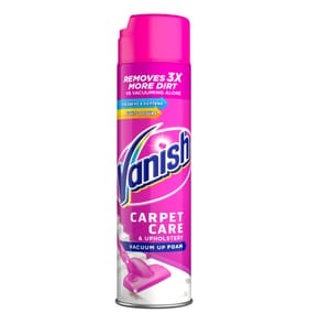 Vanish Oxi Action Carpet Care Vacuum Up Foam 600ml