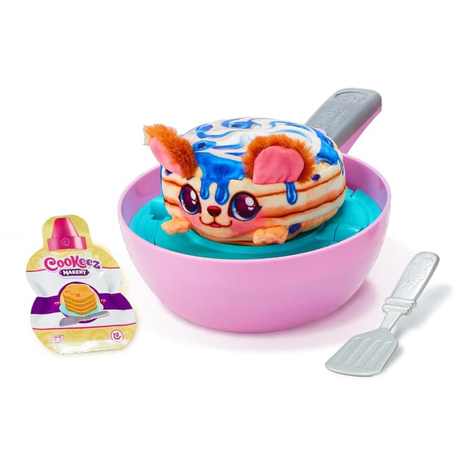 Cookeez Makery Pancake Treatz Surprise Scented Plush Playset