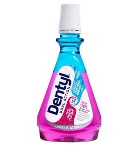 Dentyl Dual Action Fresh Clove Alcohol Free Mouthwash 500ml