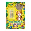 Crayola Wild Animals Colouring Book