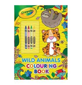 Crayola Wild Animals Colouring Book