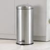 Utility Domed Pedal Bin 30l