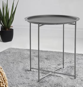 Home Collections Contemporary Side Table - Grey