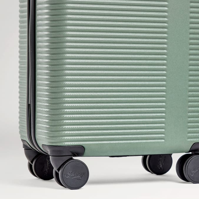 Salisburys Hard Shell Lisbon Expandable Suitcase - Green