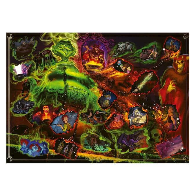 Ravensburger Disney Villainous 1000 Piece Jigsaw Puzzle - Horned King