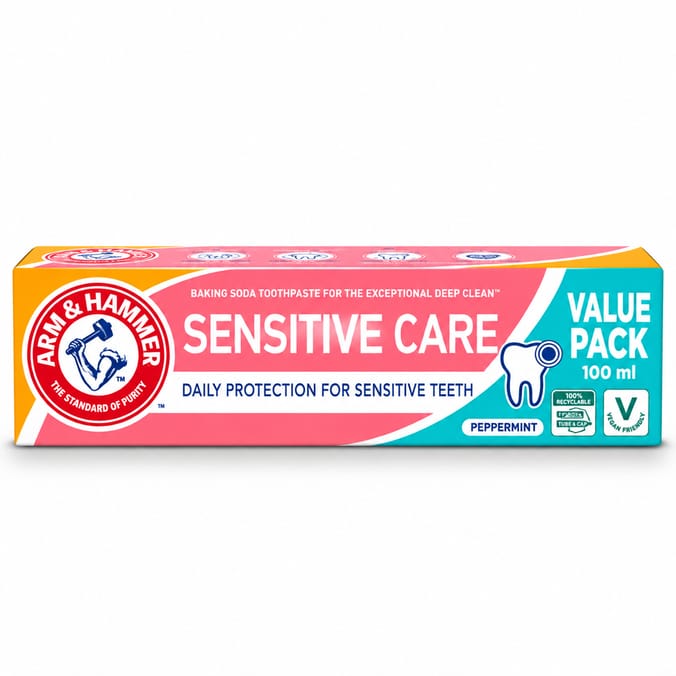 Arm & Hammer Sensitive Care Peppermint Toothpaste 100ml