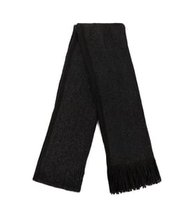 Originals Winter Mens Rochelle Striped Scarf - Grey & Black