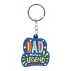 Dad You're A Legend Keyring - Dad You're A Legend