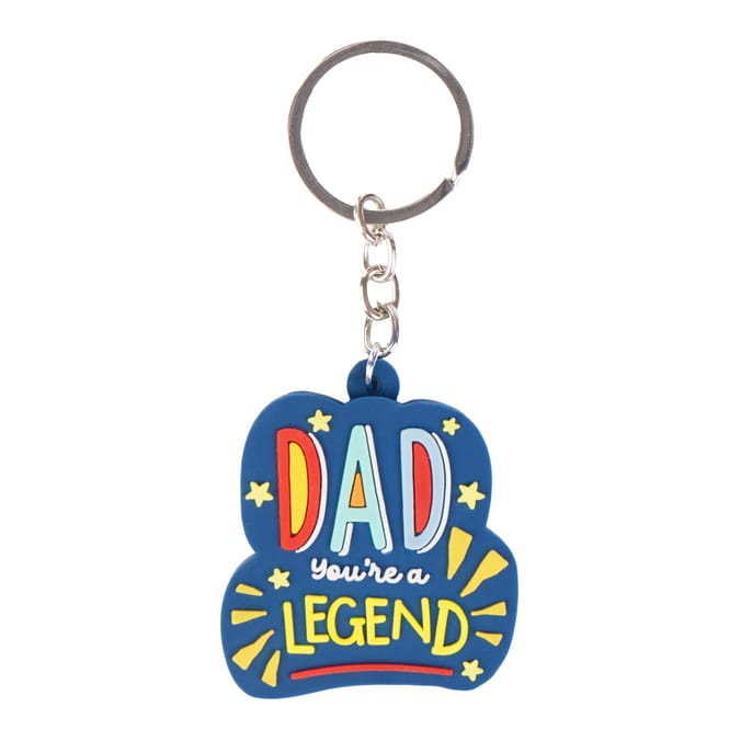 Dad You're A Legend Keyring - Dad You're A Legend