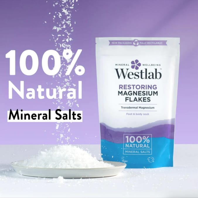 Westlab Restoring Magnesium Flakes 1kg x2