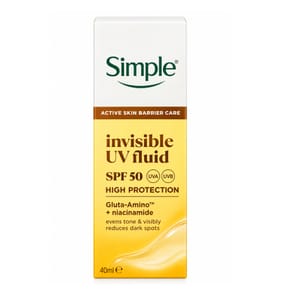 Simple Invisible UV Fluid SPF 50 Cream 40ml