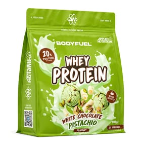 BodyFuel Whey Protein 900g - White Chocolate Pistachio