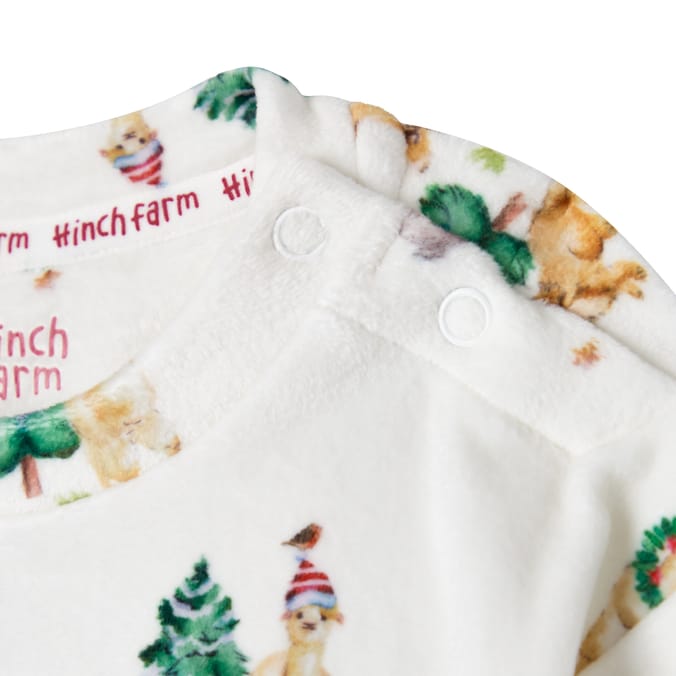 Hinch Farm Christmas Baby Pyjama Set