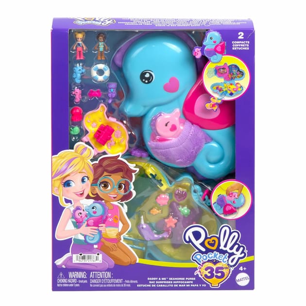 Polly Pocket Daddy And Me Seahorse Purse Home Bargains