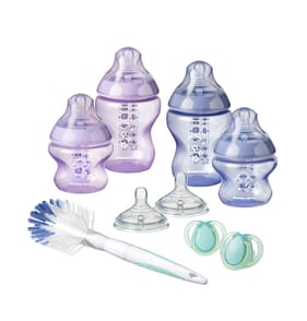  Tommee Tippee Closer To Nature Starter Set - Purple & Blue