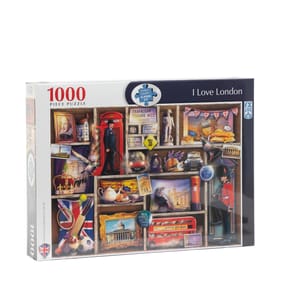 1000 Piece Puzzle - I Love London