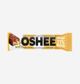 Oshee High Protein Vanilla & Caramel Bars 49g x 12