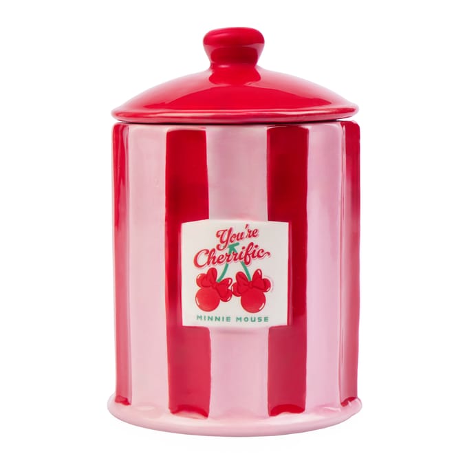  Disney Minnie Mouse Cherries Ceramic Candle 