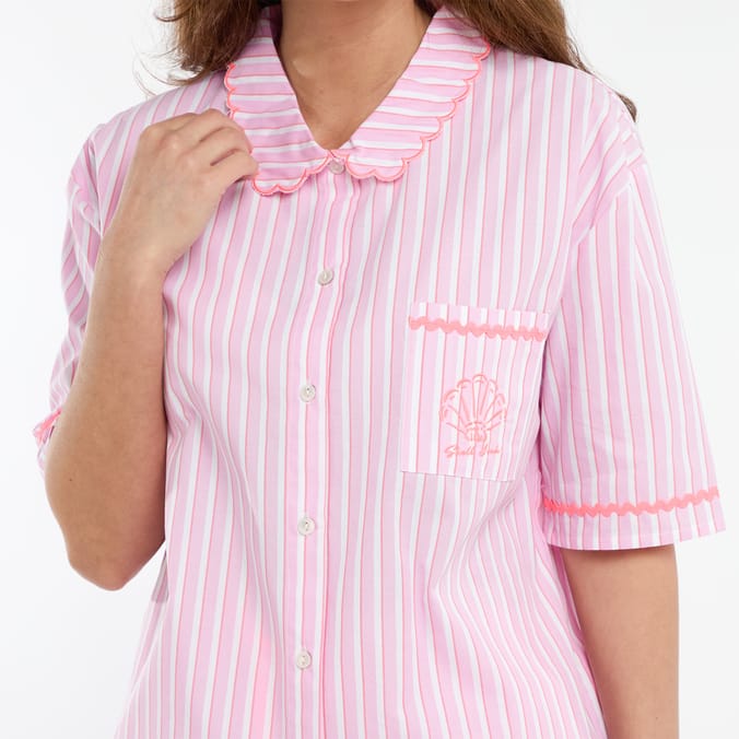 Originals Pink Stripe Shell Pyjamas
