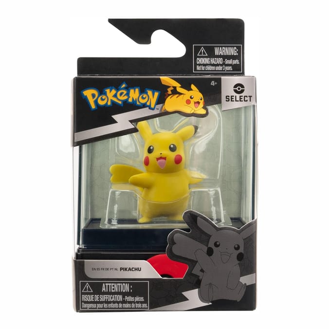 Pokemon Select Battle Figure With Case W11 - Pikachu