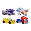 Transformers Toys Heroes vs Villains 4 Pack