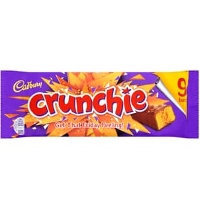 Cadbury Crunchie Chocolate Bar 9 Pack Multipack 234.9g