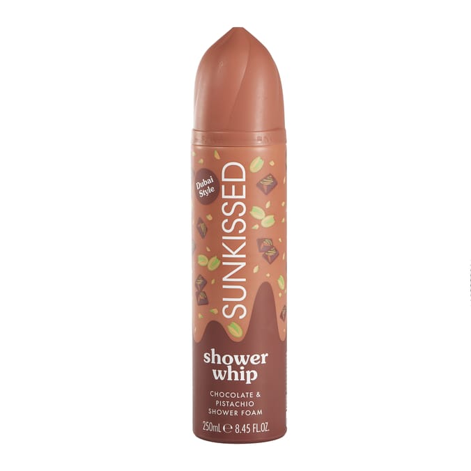 Sunkissed Shower Whip 250ml - Chocolate & Pistachio