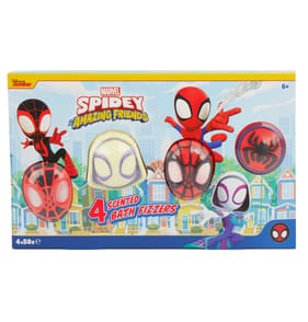 Spidey And His Amazing Friends 4 Scented Bath Fizzers 