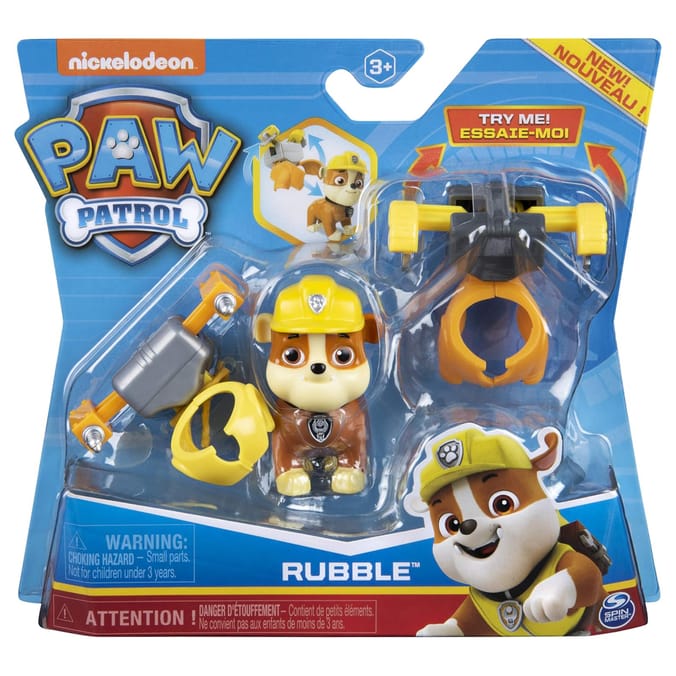 Paw Patrol Action Figure - Rubble