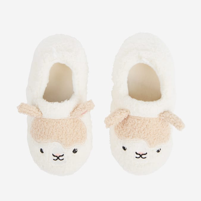 Hinch Farm Kids Alpaca Slippers