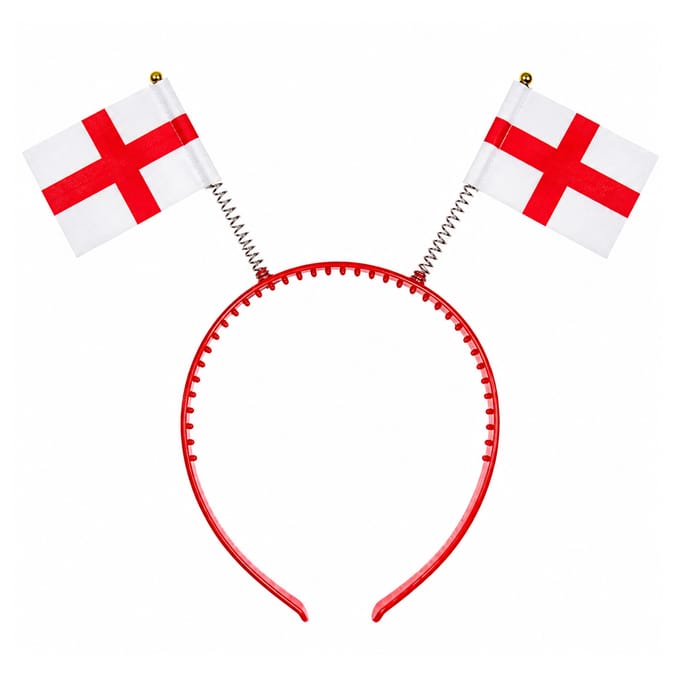England Flag Headband Bopper