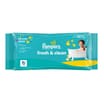 Pampers Fresh Clean Baby Wipes Plastic Free 52s