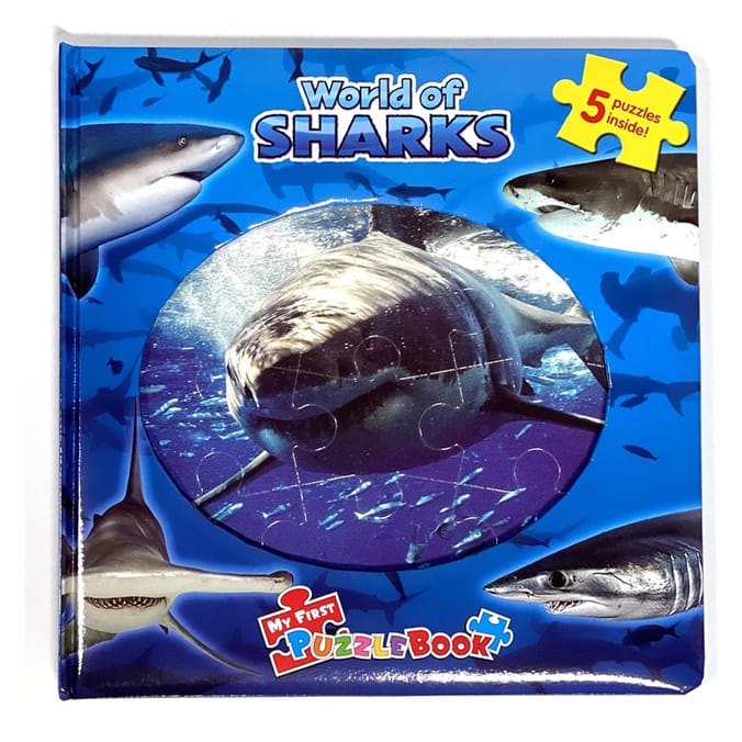 Phidal My First Puzzle Book - World Of Sharks