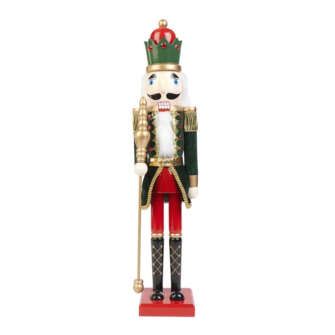 Festive Feeling Wooden Christmas Nutcracker 61cm