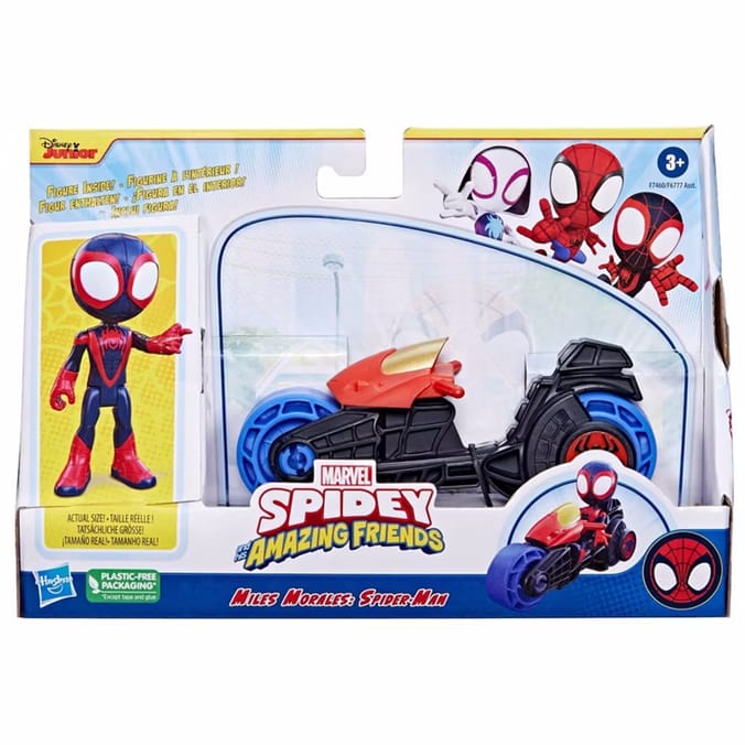 Spidey And His Amazing Friends Figure - Miles Morales Spider Man