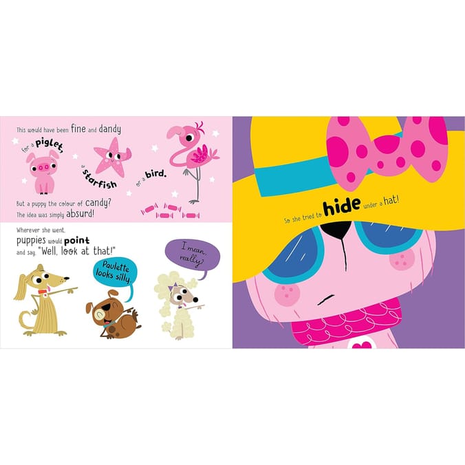 Board Book - Paulette The Pinkest Puppy In The World