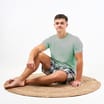 Originals Men's Green T-Shirt & Shorts Pyjamas