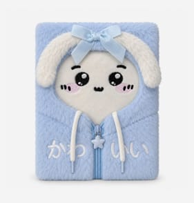  Kawaii Dreamer Plush A5 Notebook - Rabbit