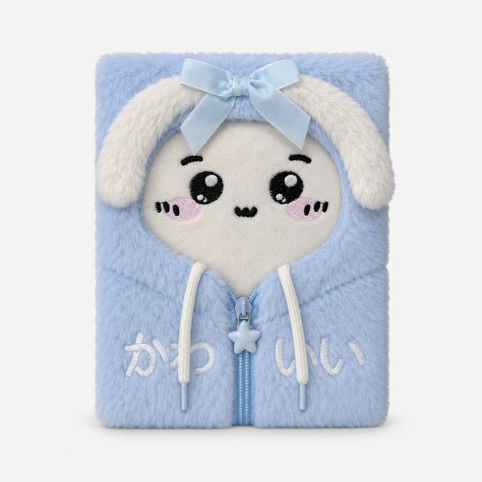  Kawaii Dreamer Plush A5 Notebook - Rabbit