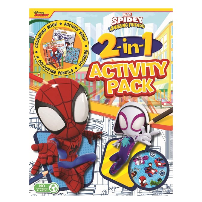 Spidey And His Amazing Friends 2-in-1 Activity Pack 