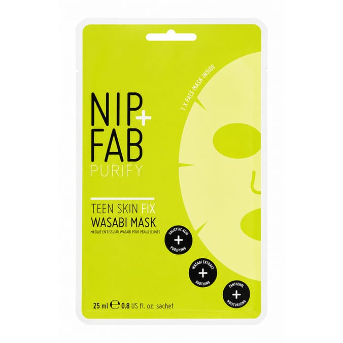 Nip+Fab Teen Skin Fix Wasabi Sheet Mask