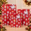 Festive Feeling Gift Bag Set - Santa
