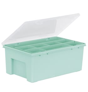 Utility 2 Tier Organiser Box - Green