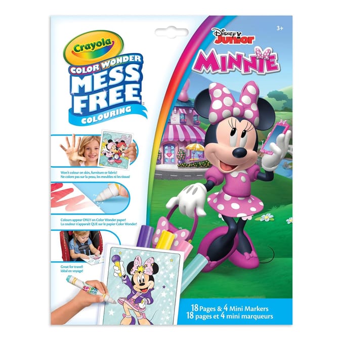 Crayola Colour Wonder Mess Free Colouring Minnie