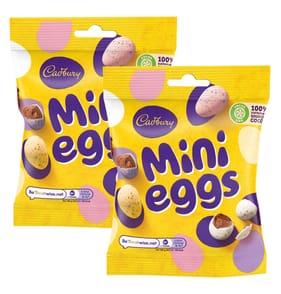 Cadbury Mini Eggs Chocolate Bag 80g x2